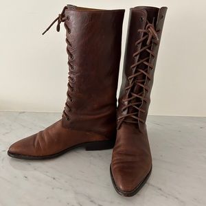 Cole Hann Vintage Lace Up Boot